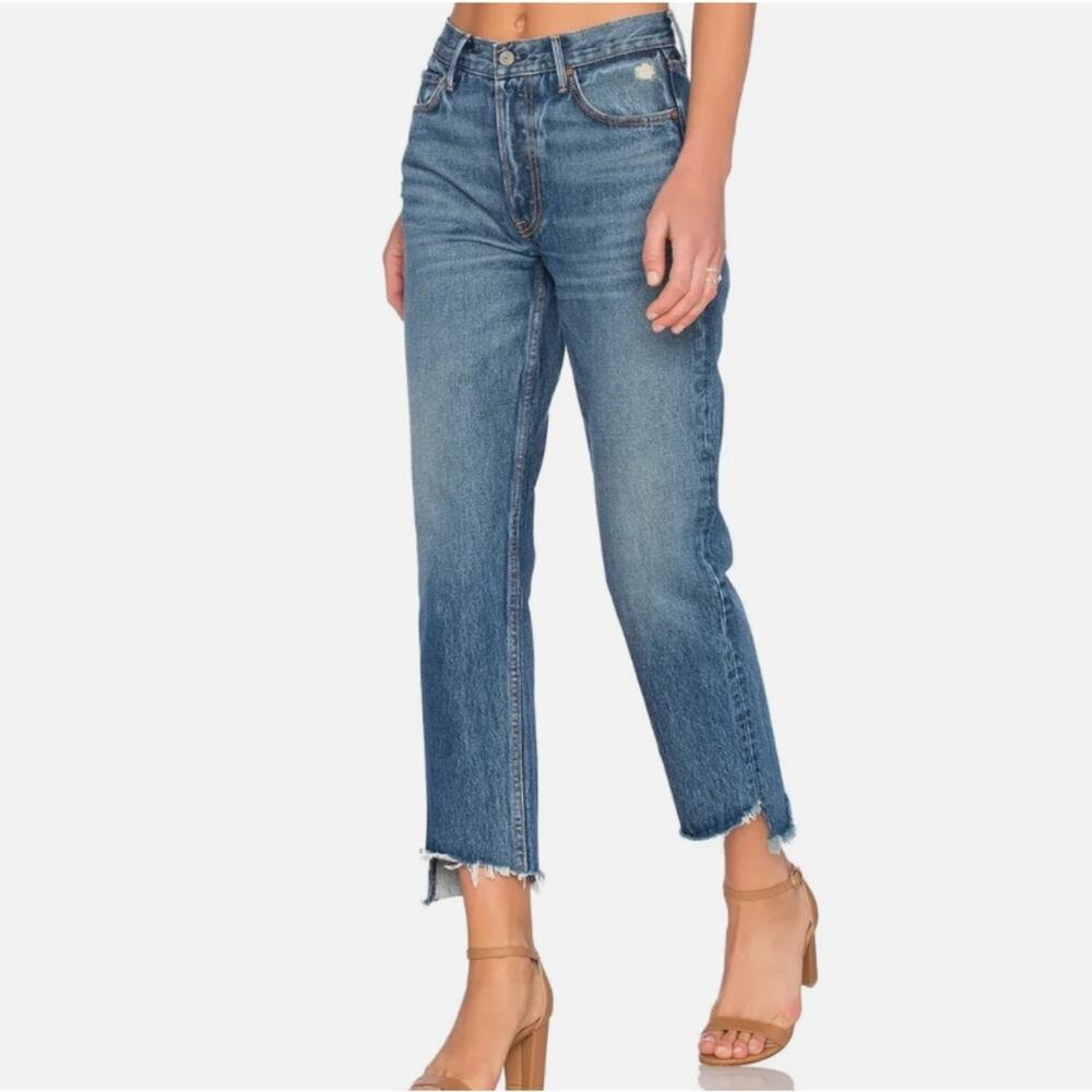 GRLFRND Helena No Limit Cut Off Denim Jeans Pants Bottoms Women Size 30